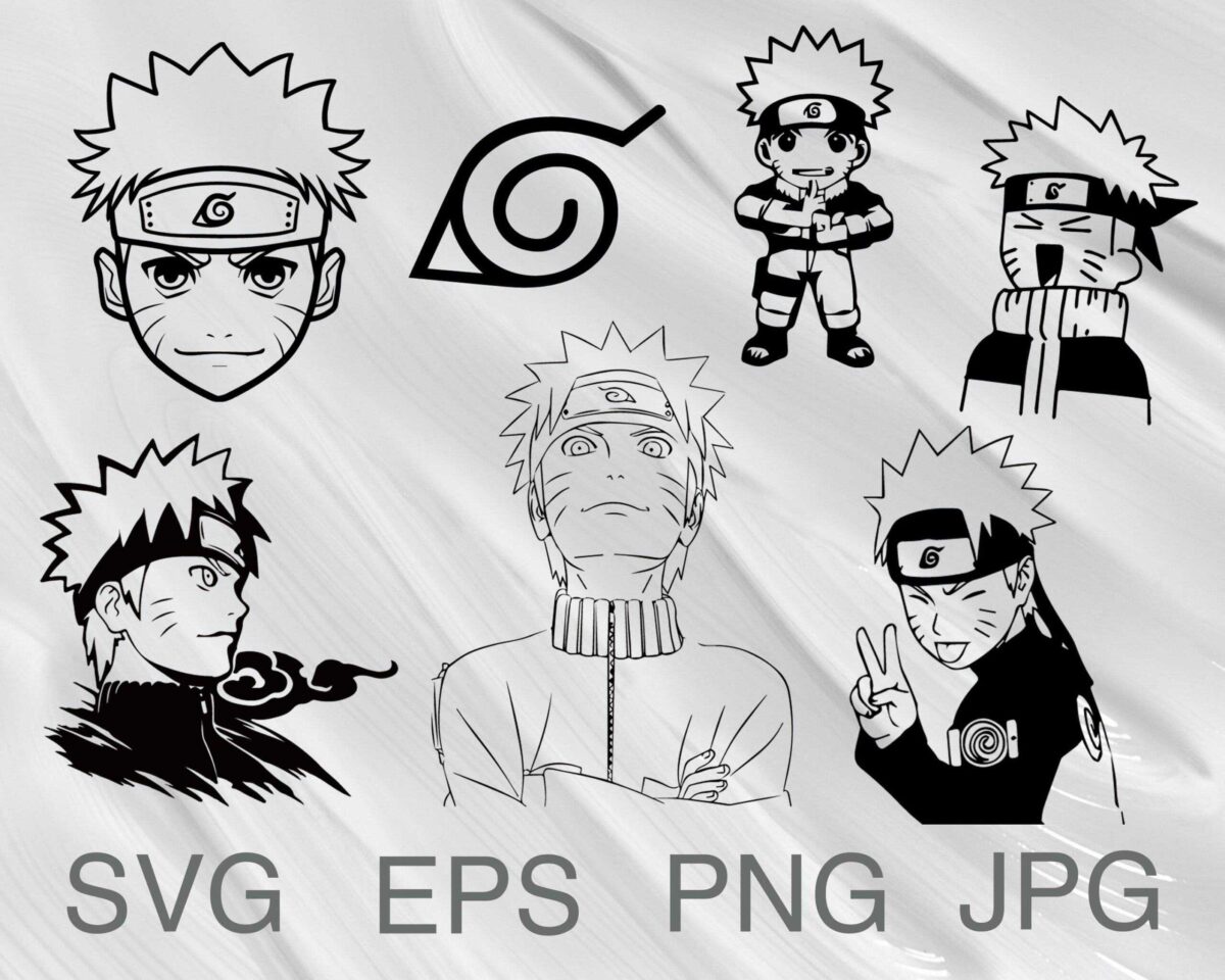 Naruto Svg, Naruto Svg Files For Cricut, Naruto Png, Naruto Svg Png,