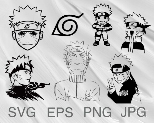 Naruto Svg, Naruto Svg Files For Cricut, Naruto Png, Naruto Svg Png,