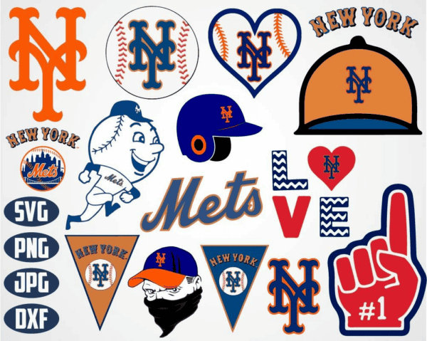 New York Mets Logo Svg, New York Mets Bundle, Cut File For Cricut ...