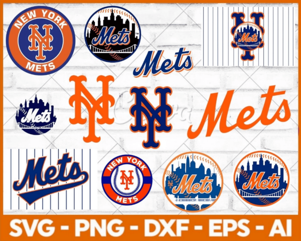 New York Mets Svg, Mlb Svg, Bundle Svg Cricut,