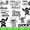 ohana means family svg eps dxf ai png files for cricut family c7wec