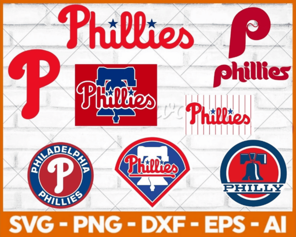 Philadelphia Phillies Svg, Mlb Svg, Bundle Svg