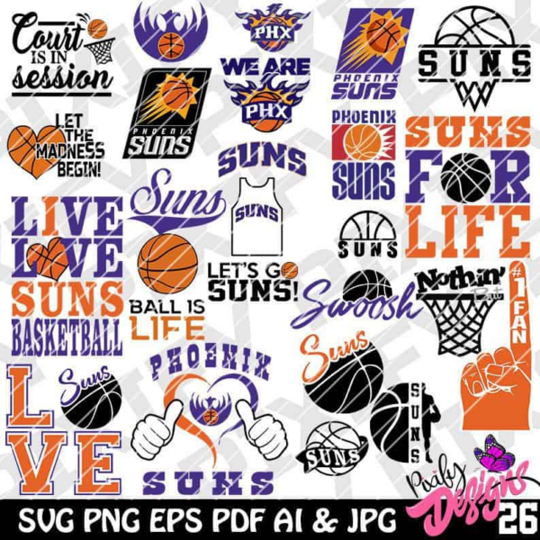 Phoenix Suns, B1, Phoenix Suns Svg, Phoenix Suns, Phoenix Suns