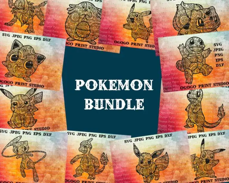 Pokemon Bundle Svg