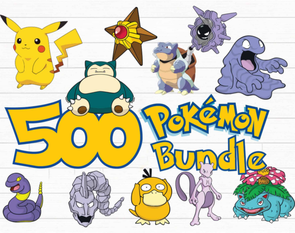 Pokemon Svg, Pokemon Characters, Pokemon Layered Svg, Pikachu Svg,