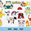 Pokemon Svg Pokemon Characters Rocket Team Svg Pikachu Svg Meow Usdyb 100x100
