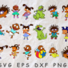 rugrats svg bundle rugrats set 18 svg designs rugrats svg nvrtc