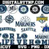 Seattle Mariners Mlb Baseball Svg Dxf Eps Pdf Png