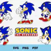 Sonic The Hedgehog Svg