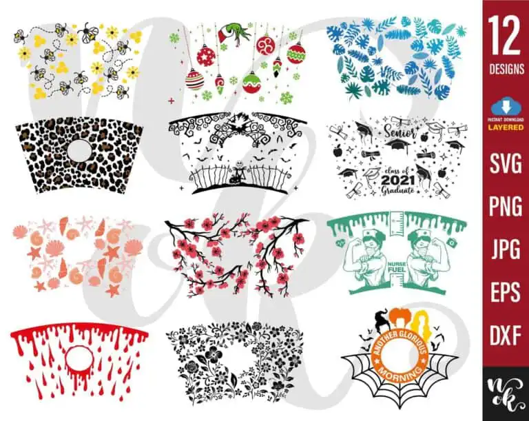 Starbucks Wrap Bundle Svg