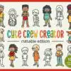 Stick Figure Svg Cute Crew Creator Cuttable Custom Family Portrait Zcxcx 100x100
