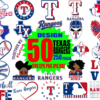 texas rangers svg files rangers logo svg file for cricut mlb team lsvdo