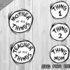 Thing 1 Thing 2 Svg Dr Seuss Svg Teacher Thing One Thing Two Svg Ivwnk 100x100