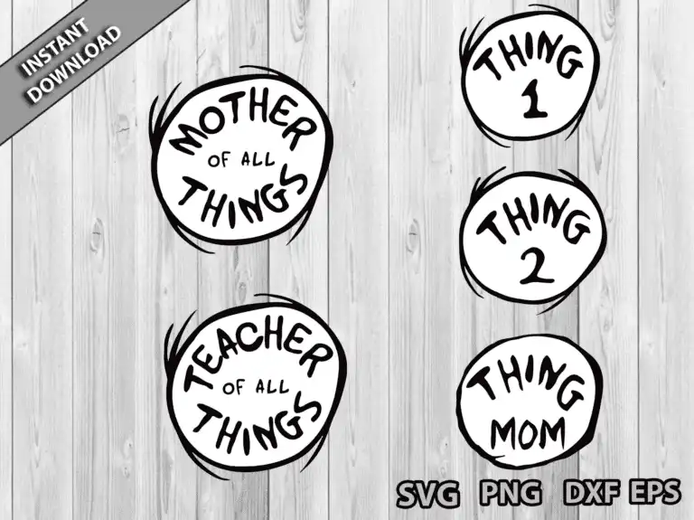 Thing 1 Thing 2 Svg