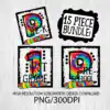 Tie Dye School Bundle Png File For Sublimation Printing Dtg Printing Ckxjh 100x100