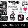 Tiktok Svg Bundle Tiktok Logo Svg Tiktok Icon Tiktok Queen Svg 7v8ez 100x100