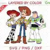 Toy Story Group Svg