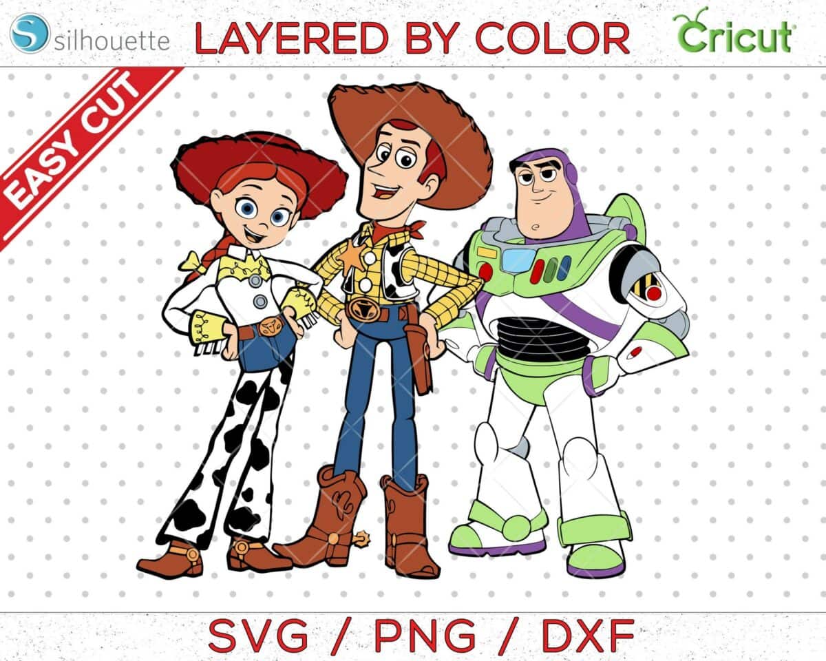 Toy Story Group Svg, Toy Story Svg, Toy Story Banner, Toy Story ...