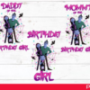 Vampirina Birthday Girl Sublimation, Vampirina Mommy Sublimation,