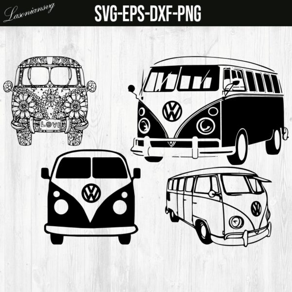 Van Bundle, Volkswagen Svg, Adventure Svg, Camper Svg, Camper Cut