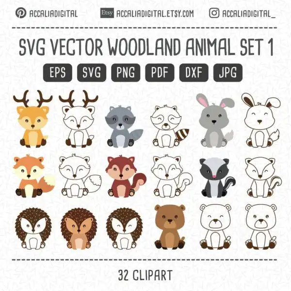 Woodland Svg
