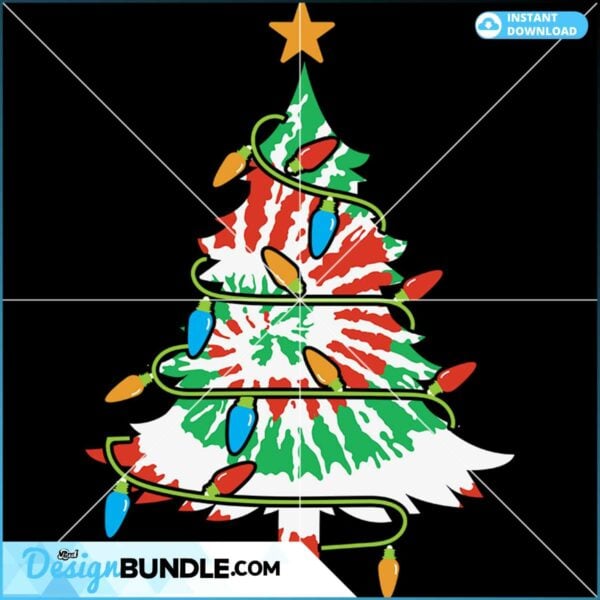 christmas-tree-tie-dye-light-svg-christmas-svg-tie-dye-light-tree-svg