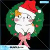 christmas-cute-cat-in-laurel-wreath-svg-christmas-svg-christmas-cat-svg