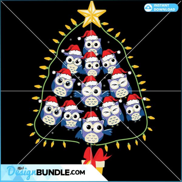 christmas-owl-tree-svg-christmas-svg-owls-tree-svg-christmas-lights-tree-svg