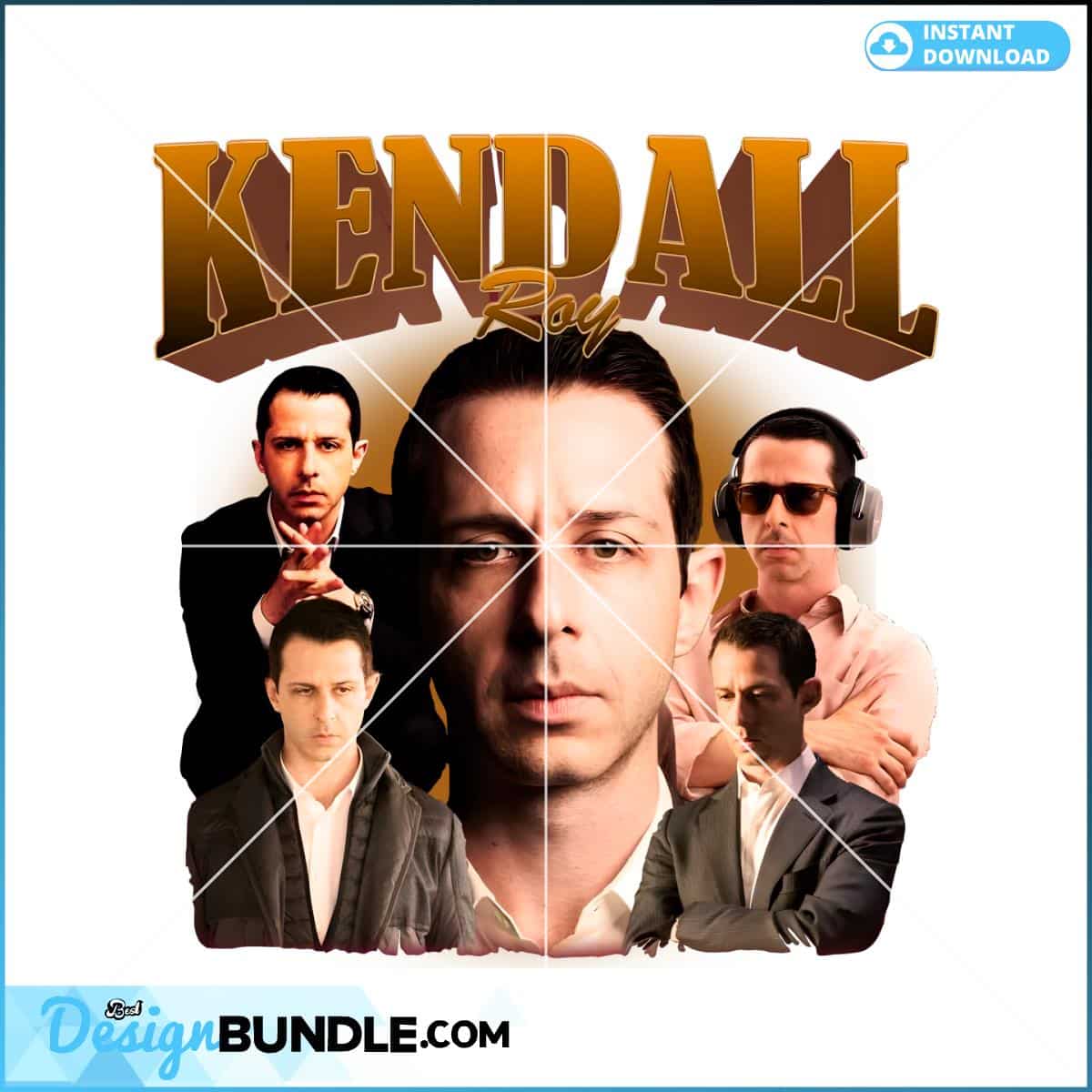 Retro Kendall Roy Succession Movie PNG Silhouette File » BestDesignBundle