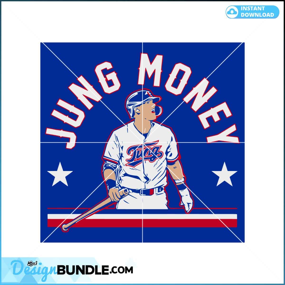 JOSH JUNG MONEY MLB Player SVG Cutting Digital File » BestDesignBundle