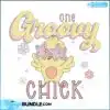 one-cute-chick-easter-svg