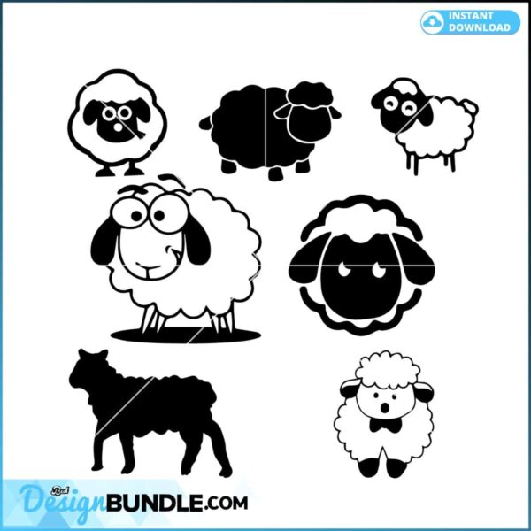 cute-sheep-bundle-svg