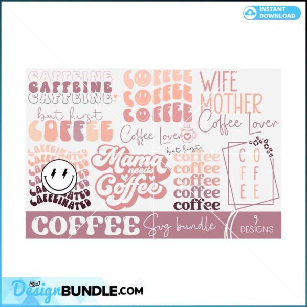 coffee-svg-bundle-wavy-text-cut-file