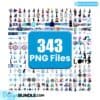 Frozen PNG Clipart Bundle frozen-png-clipart-bundle