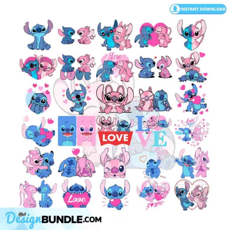 Lilo And Stich SVG Bundle Instant Download » BestDesignBundle