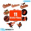 Baltimore Orioles MLB Team SVG Bundle baltimore-orioles-mlb-team-svg-bundle
