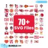 70-designs-kansas-city-chiefs-football-svg-bundle