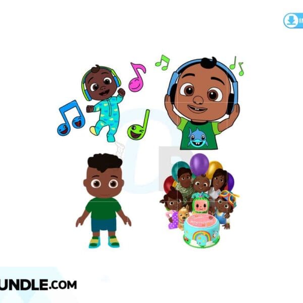 cocomelon-african-clipart-cocomelon-png-bundle