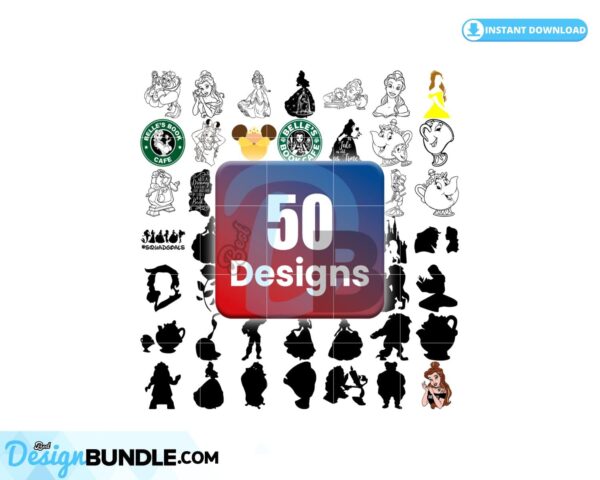 50-designs-disney-bella-bundle-svg