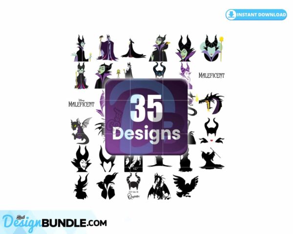 35-designs-maleficent-bundle-svg