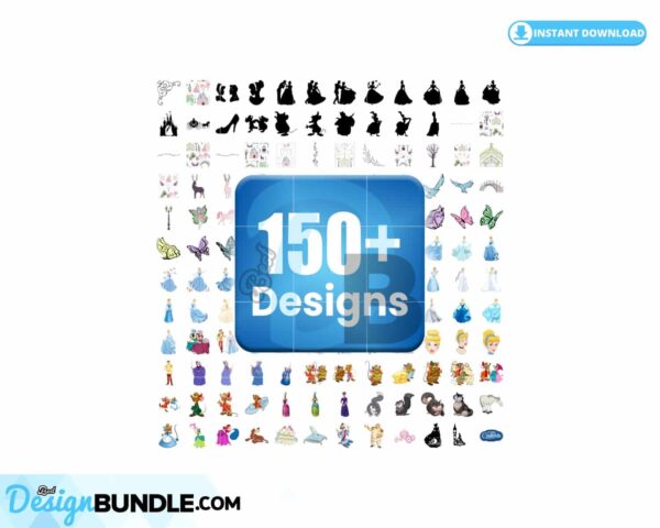 150-designs-disney-cinderella-bundle-svg