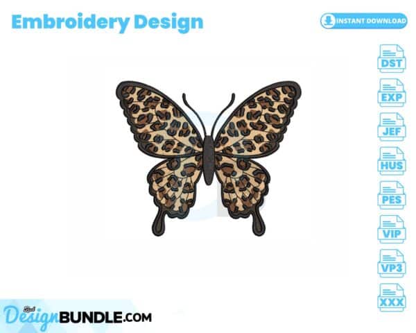 leopard-butterfly-embroidery-design