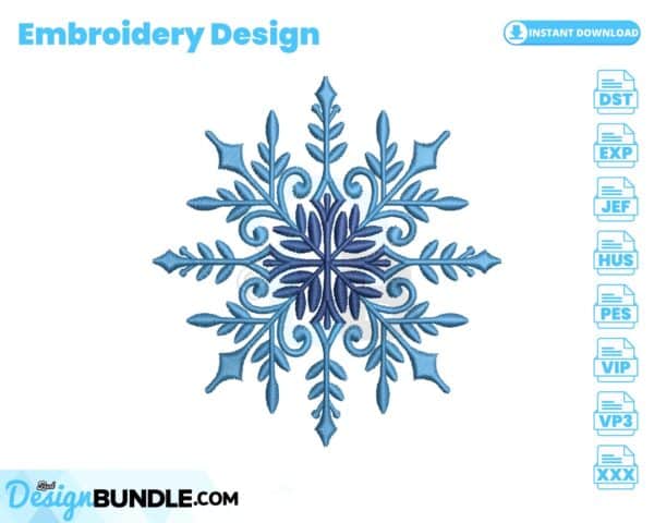 snowflake-embroidery-design