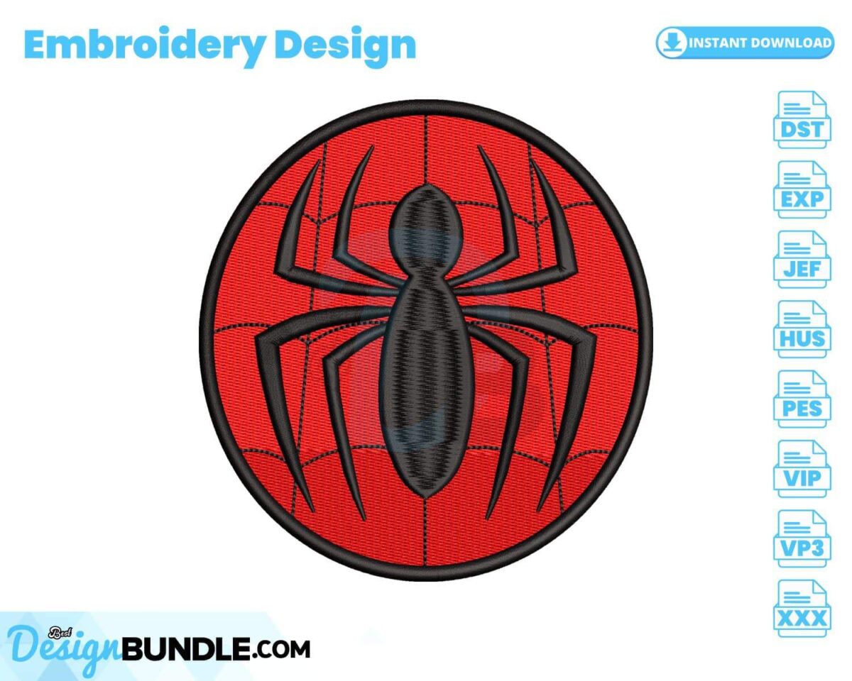 spiderman-bug-embroidery-designs
