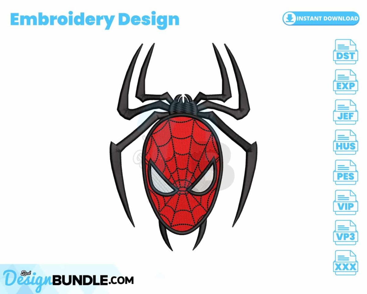 spiderman-face-with-spider-digital-embroidery-design