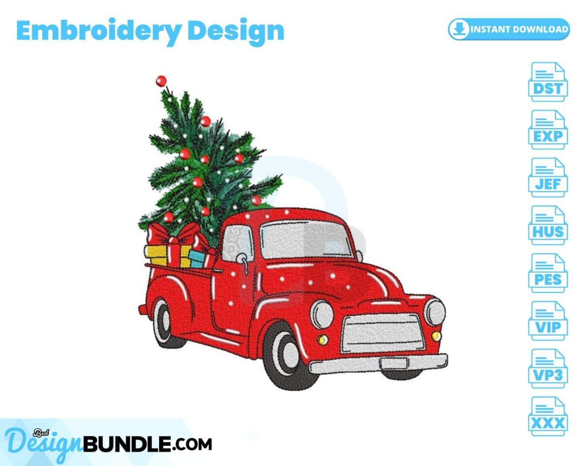 christmas-truck-embroidery-design