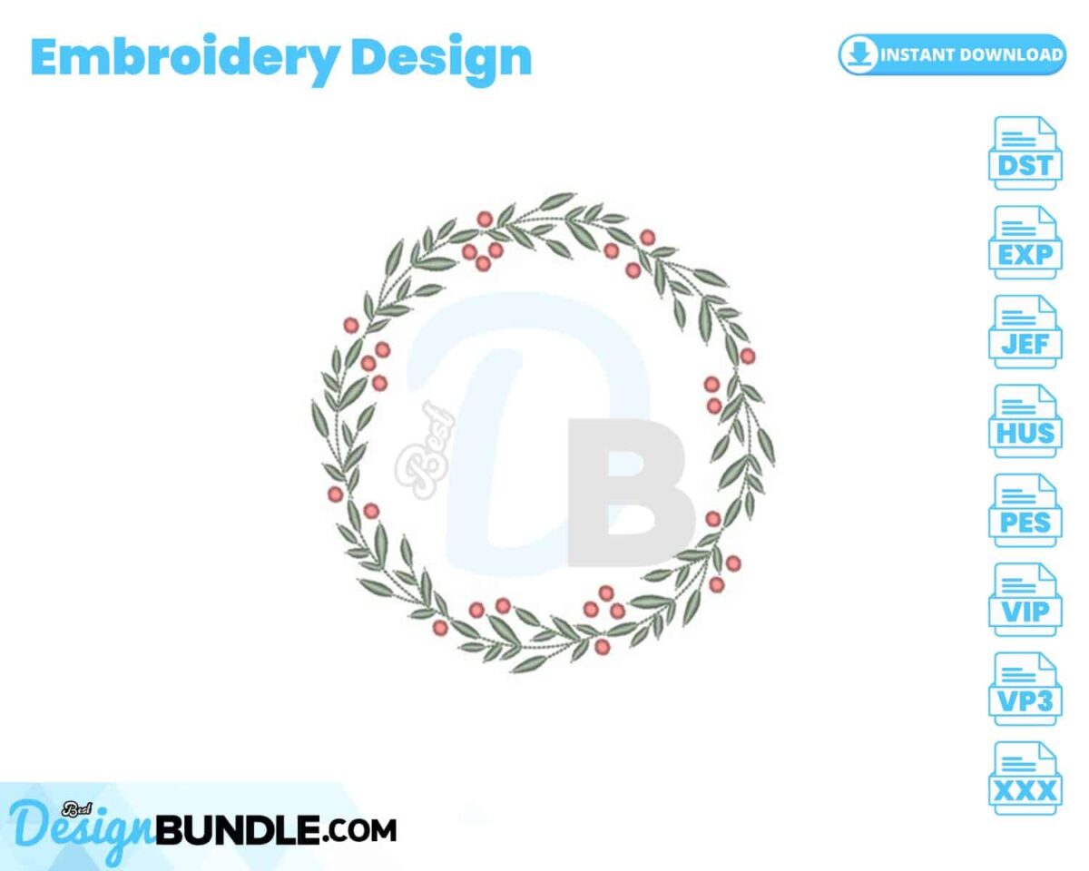 christmas-wreath-embroidery-design