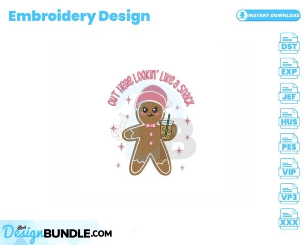 gingerbread-with-iced-coffee-embroidery-design