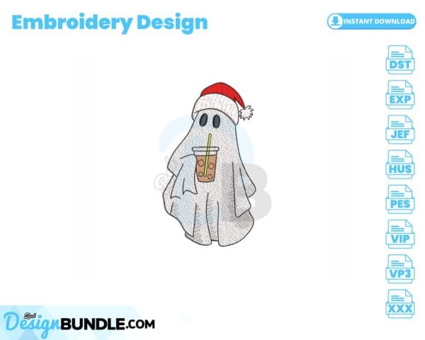 christmas-ghost-embroidery-design