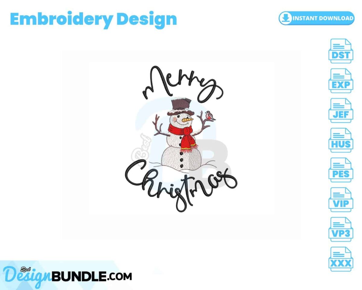 snowman-embroidery-design